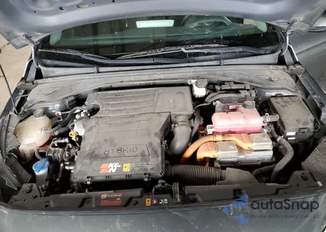 2021 Hyundai Ioniq Blue z USA, uszkodzony, nr VIN KMHC65LCXMU257997